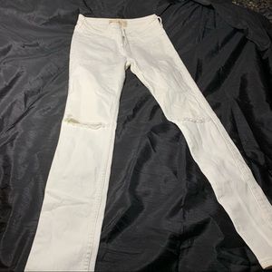 Hollister White super skinny OR